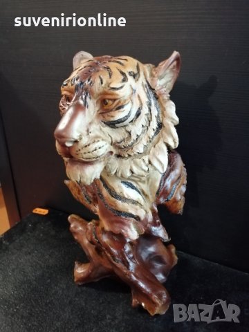 Декоративна статуетка тигърска глава