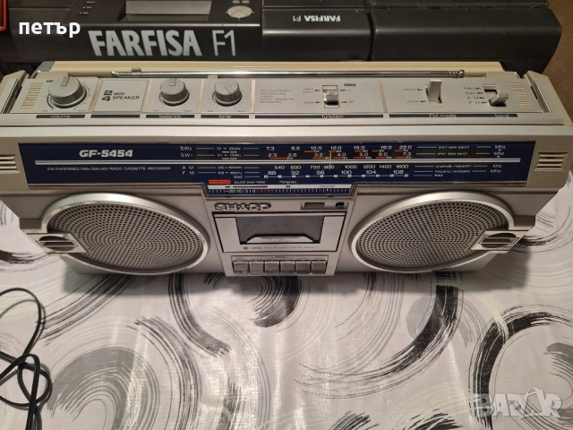 Касетофон Шарп 5454, снимка 6 - Радиокасетофони, транзистори - 52868395