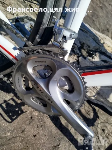 28 цола шосеен карбон велосипед размер 55 вертикално и хоризонтално , снимка 10 - Велосипеди - 47375907