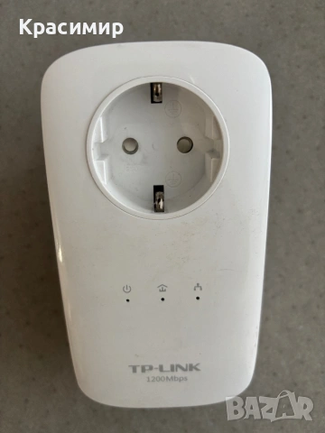 Powerline адаптер TP-Link TL-PA8030P AV1200, снимка 2 - Мрежови адаптери - 53324720