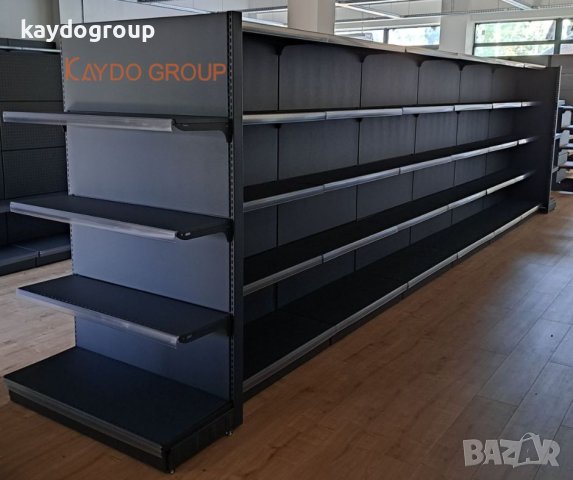 Метални крайстенни и островни стелажи за зоомагазини., снимка 6 - Стелажи и щандове - 43878299