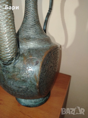 Много стар красив арабски ибрик , снимка 12 - Антикварни и старинни предмети - 53171543