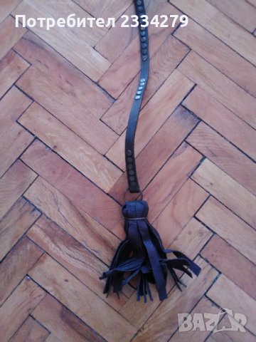 Конска нагръдна украса,стара изработена ръчно от сарач., снимка 6 - Антикварни и старинни предмети - 38490372