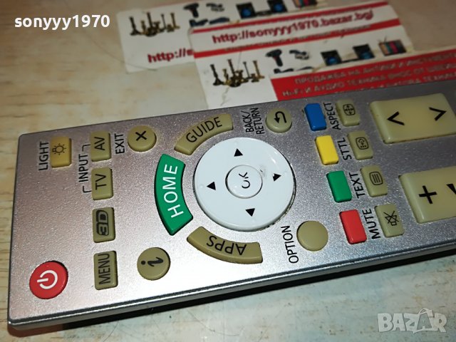 PANASONIC TV REMOTE-SWISS 2712221301, снимка 11 - Дистанционни - 39118349