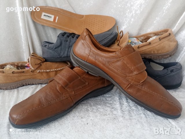 BIG BOY обувки за големи хора 49-50,JOMOS® ORIGINAL,MADE IN GERMANY 💯% естествена кожа-вътре,отвън, снимка 17 - Официални обувки - 43612701