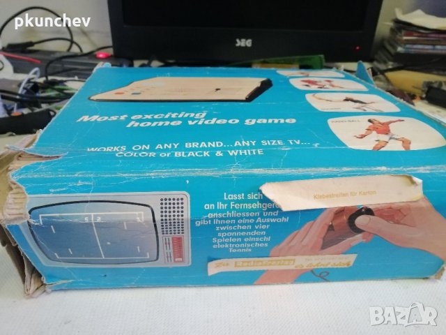 Ретро телевизионна игра TVG 101-4 PONG, снимка 12 - Антикварни и старинни предмети - 35012180
