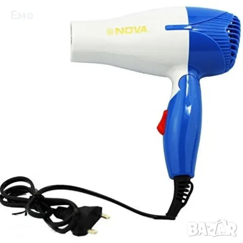 Сгъваем мощен сешоар Nova 1200W