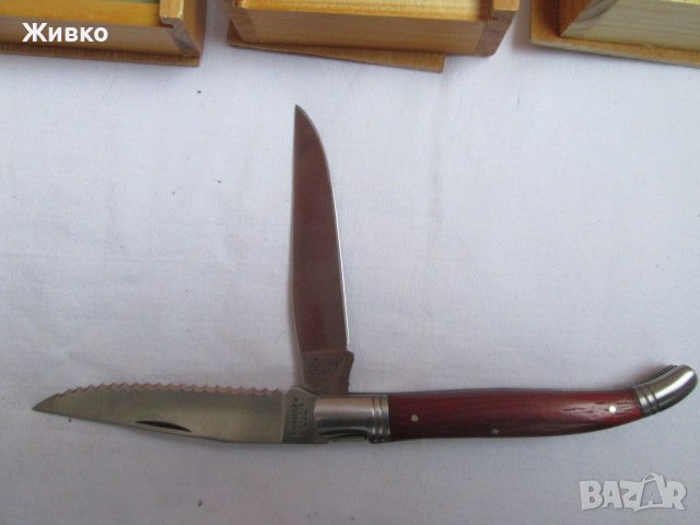 LAGUIOLE L'ECLAIR нови Френски сгъваеми ножове., снимка 8 - Ножове - 44002348