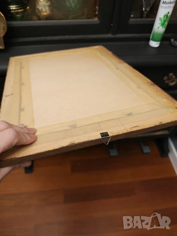 Картина върху стъкло дървена рамка, снимка 7 - Картини - 51109477