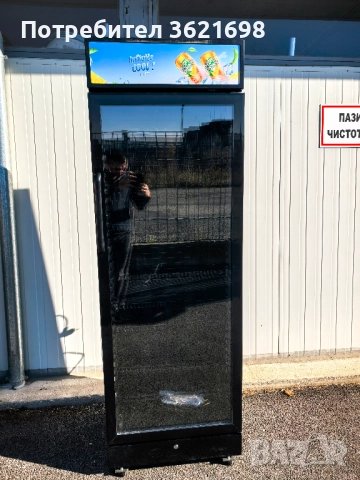 Хладилна витрина вертикална, 450 литра SC-450, снимка 3 - Хладилни витрини и фризери - 52636695