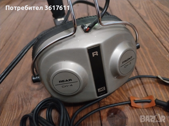 Ретро hi-fi слушалки JVC, снимка 7 - Слушалки и портативни колонки - 52891779