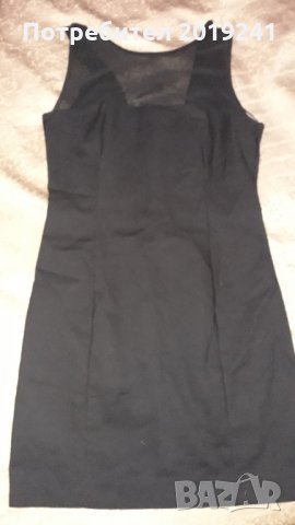 Черна елегантна рокля Mango