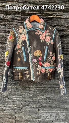 Дамско кожено яке