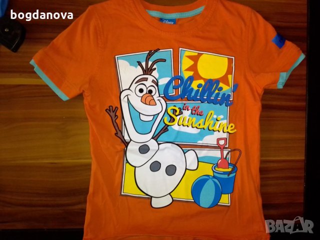 7 бр. детски маркови тениски за 5-6 годинки, снимка 2 - Детски Блузи и туники - 28899441