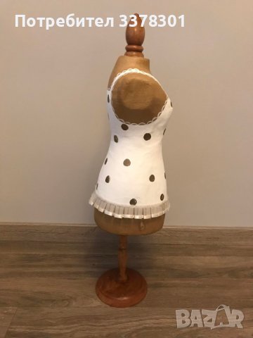 Декоративна винтидж кукла, снимка 3 - Антикварни и старинни предмети - 36660077