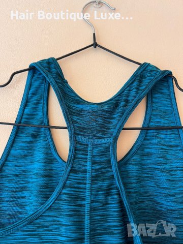 H&M Спортен потник в тюркоазен цвят М размер 💙, снимка 5 - Потници - 43871499
