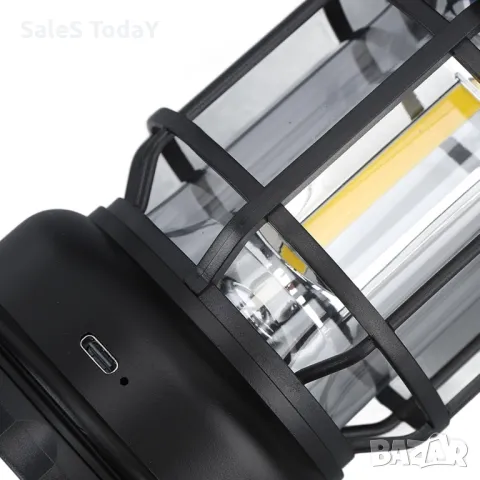 Лампа за градина, Ретро, 1200mAh , снимка 2 - Градински мебели, декорация  - 49384392