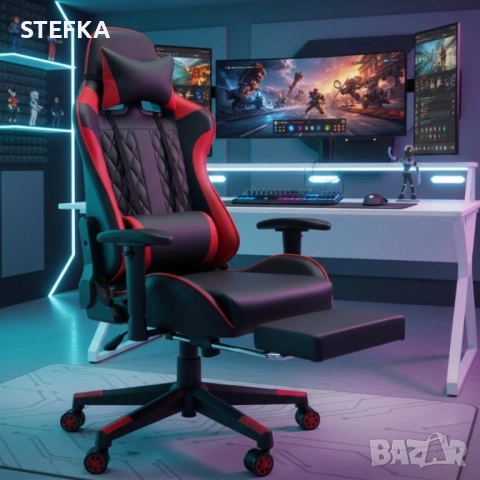 Геймърски стол 131€ Нови, снимка 2 - Геймърски - 53238509