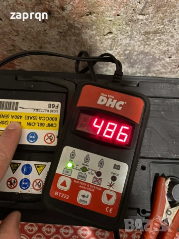 Почти нов акумулатор 68 амп/ч 480 А Американски с гаранция, снимка 3 - Части - 52461169