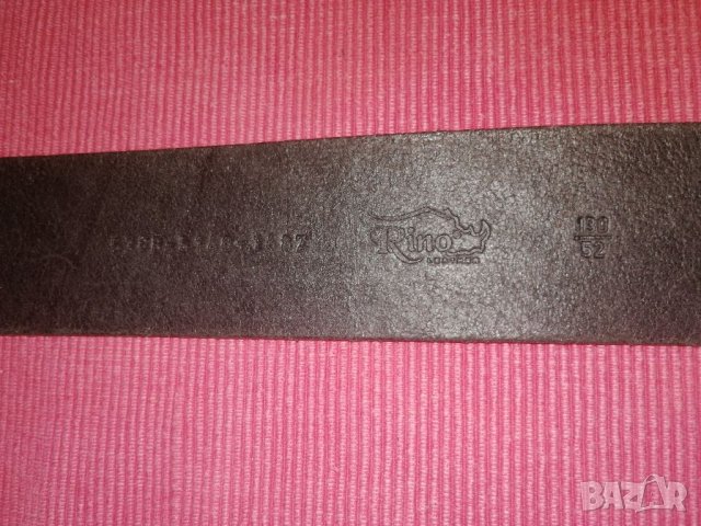 Мъжки кожен колан RINO. , снимка 4 - Колани - 33655939