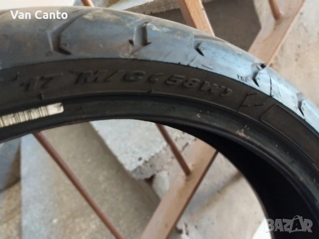 Предна гума Пирели Angel GT120/70/17, снимка 3 - Мотоциклети и мототехника - 50749466