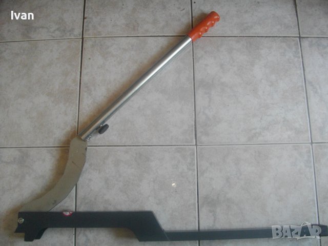 Нова Немска Гилотина/Резачка За Рязане На Ламиниран Паркет/Ламинат-740 мм