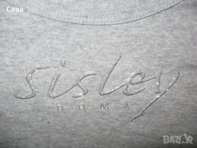 Блуза SISLEY   дамска,М-Л, снимка 3 - Блузи с дълъг ръкав и пуловери - 32648563