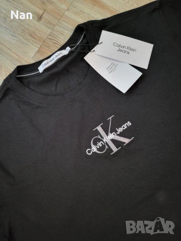 Мъжка блуза с къс ръкав Calvin Klein, размер: 4XL-оригинал, снимка 3 - Тениски - 43251933