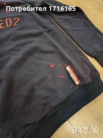 Мъжка блуза DSQUARED2 M, снимка 3 - Блузи - 48579877