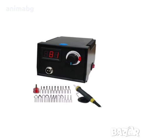 ANIMABG Професионална станция комплект за пирография с 23 накрайника, снимка 6 - Друга електроника - 53415438