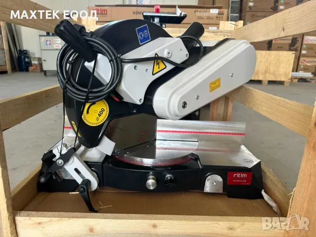 Преносим циркуляр с горно подаване на диска Ritim ATLANTIC 400, снимка 2 - Циркуляри - 47258056
