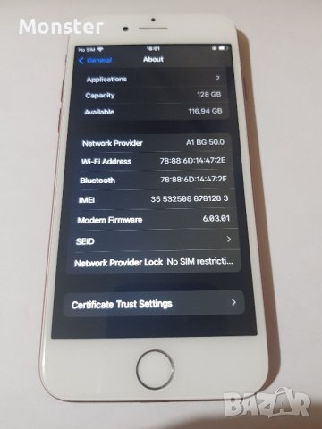 iPhone 7 128 GB RED , снимка 5 - Apple iPhone - 40933759