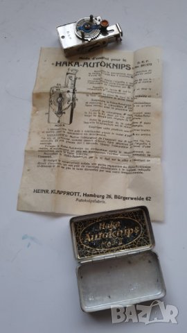 Самоснимачка Autoknips II "D.R.P. за немски фотоапарат, снимка 3 - Антикварни и старинни предмети - 42978348
