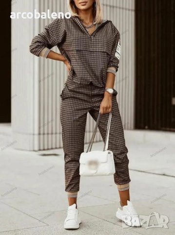 Дамски висококачествен комплект от две части, 6цвята, снимка 2 - Комплекти - 44105251