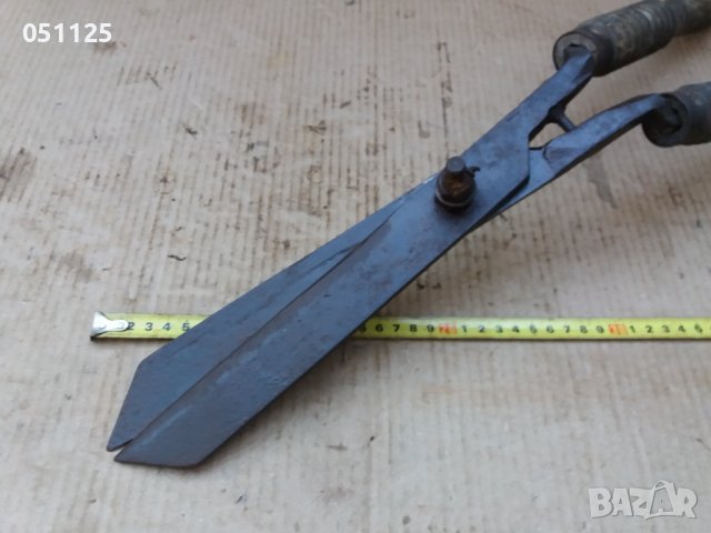 отлична стара стоманизирана ножица за рязане на храсти огромна, снимка 10 - Селскостопанска техника - 37273365