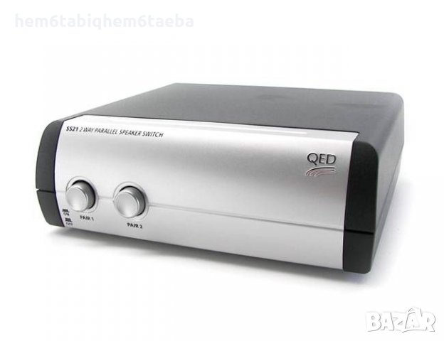  █▬█ █★▝▛▣▛▋ QED SS21 Hi End превключвател селектор за тонколони ( Speaker Switch ), снимка 1 - Декове - 33241702