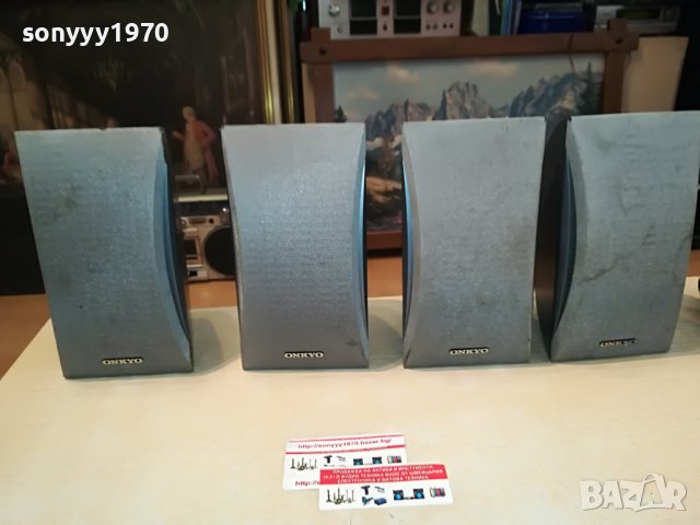 ONKYO SKM-340 FRONT+SURROUND-4БР 1309220840L, снимка 3 - Тонколони - 37985329