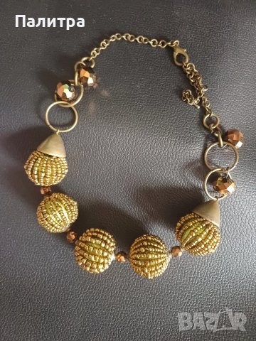 Две колиета "Старо злато", снимка 2 - Колиета, медальони, синджири - 52185301