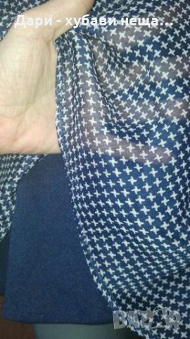 Рокля на „Vila" от шифон и дантела, с подплата👗🍀L,XL👗🍀арт.2036, снимка 5 - Рокли - 33550603