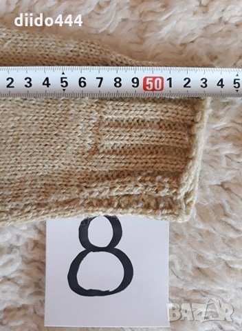 Домашно плетен пуловер № 8, снимка 5 - Други - 32320893