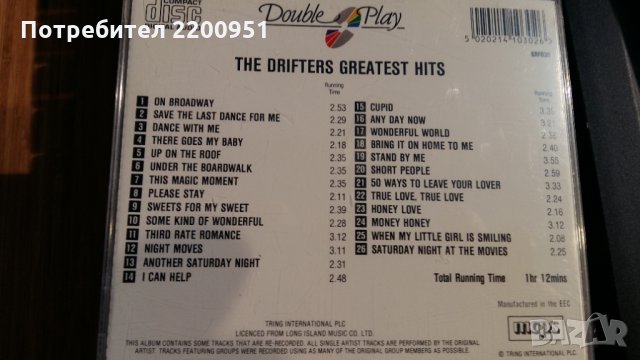 the DRIFTERS, снимка 7 - CD дискове - 28892579