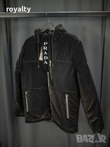 Prad🅰️ Черно Мъжко Яке 