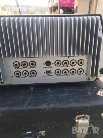 Винтидж Dynacord Eminent 200 Tape Echo/Power миксер,70-те години/Работеща, снимка 11 - Ресийвъри, усилватели, смесителни пултове - 53241541