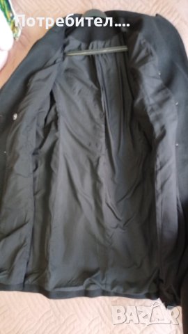 Ново елегантно черно палто, снимка 5 - Палта, манта - 51195067