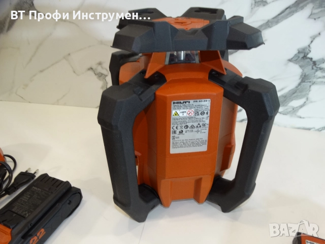 2025 - Hilti PR 40 - 22 / Nuron - Ротационен лазерен нивелир, снимка 7 - Други инструменти - 52895932