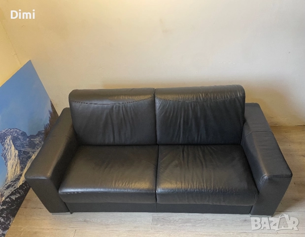 Кожени дивани*БЕЗПЛАТНА ДОСТАВКА*Разтегателен диван от естествена кожа, снимка 4 - Дивани и мека мебел - 52324346