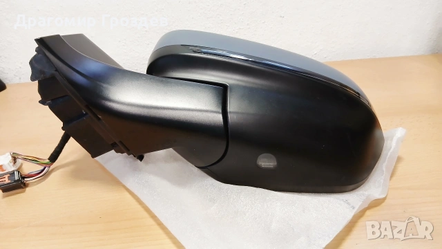 Ляво огледало с 8+8 пина, Камера и мъртва зона за Peugeot 3008, 5008 / Пежо 3008, 5008 (2016-2024), снимка 3 - Части - 53227617