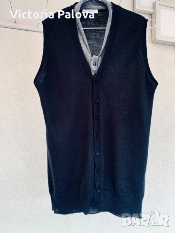 Модерна жилетка Италия  NARA MAGLIE унисекс, снимка 5 - Блузи - 34604851
