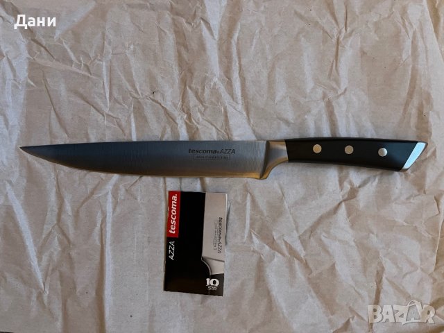 нож Tescoma , снимка 1 - Прибори за хранене, готвене и сервиране - 43959283