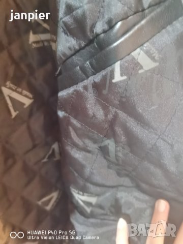 Мъхко кожено яке V-Nida. Размер L, снимка 5 - Якета - 39018174